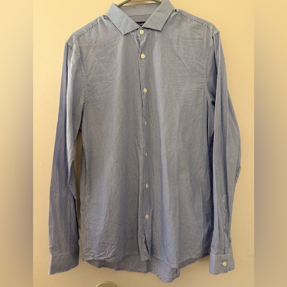 Michael Kors Blue Button Down Shirt